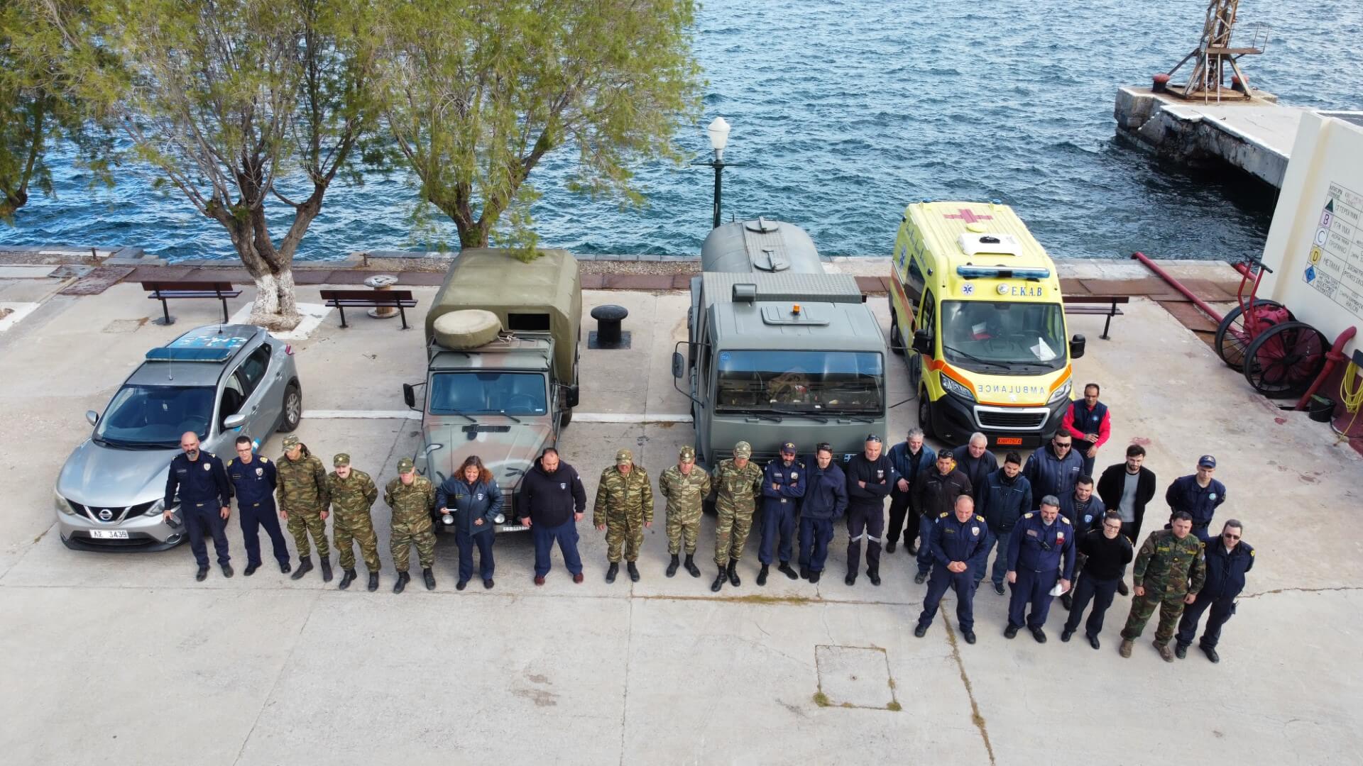 Άσκηση Μείζονος Ατυχήματος στην ΥΝΤΕΛ