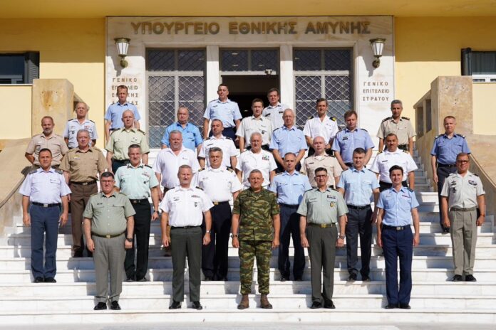 Επίσκεψη στο ΓΕΕΘΑ Κλιμακίου των Εθνικών Στρατιωτικών Αντιπροσώπων των Κρατών – Μελών του ΝΑΤΟ στο SHAPE