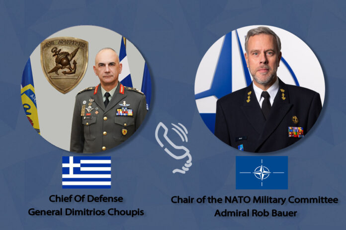 Τηλεφωνική Επικοινωνία του Αρχηγού ΓΕΕΘΑ με τον Πρόεδρο της Στρατιωτικής Επιτροπής του ΝΑΤΟ