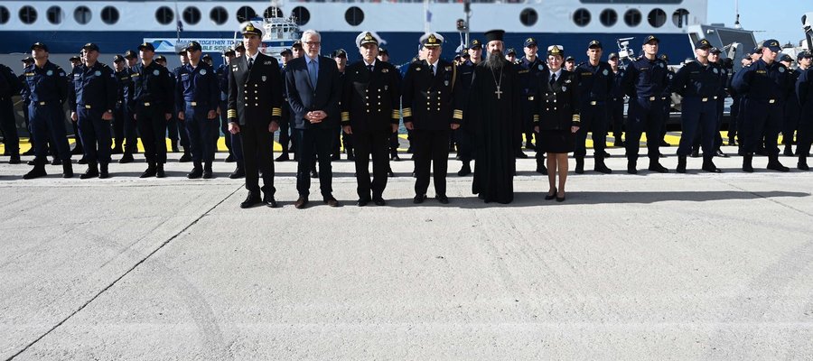 Ορκωμοσία Αξιωματικών Λ.Σ.-ΕΛ.ΑΚΤ. απευθείας κατάταξης ειδικότητας Νομικού και Κυβερνήτη ή Μηχανικού