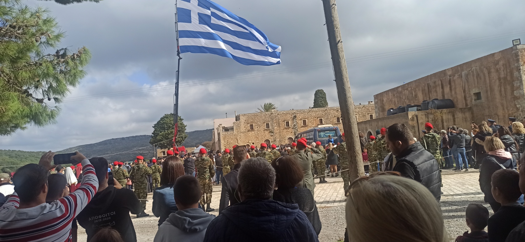 Με λαμπρότητα οι εκδηλώσεις της 156ης επετείου στην ιστορική Μονή Αρκαδίου και το Ρέθυμνο