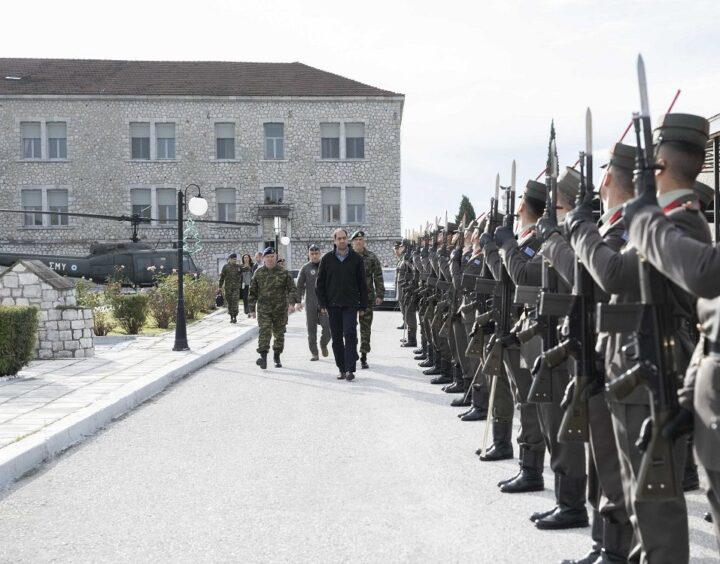 Ο ΥΦΕΘΑ στη Σχολή Μονίμων Υπαξιωματικών