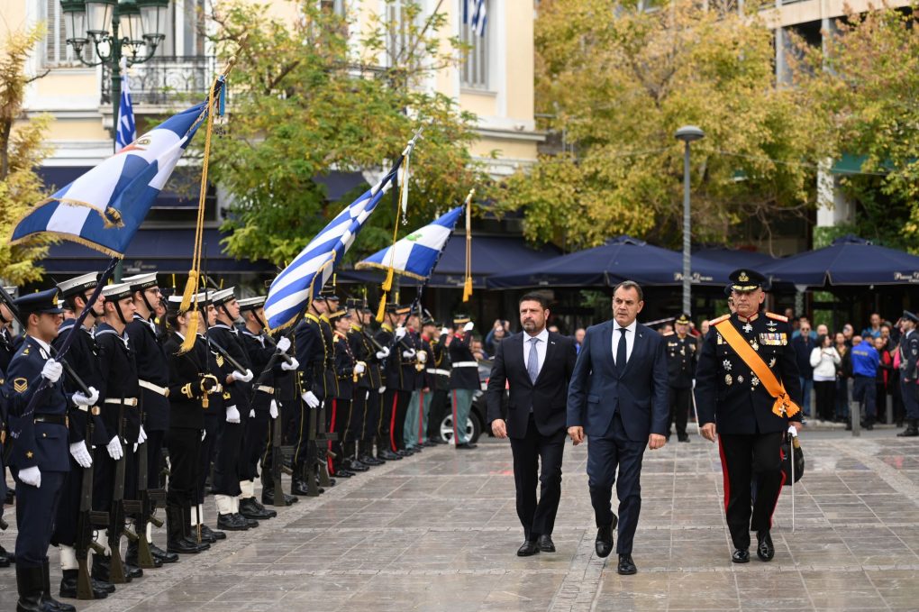 Παρουσία ΥΕΘΑ Νικόλαου Παναγιωτόπουλου στις Εορταστικές Εκδηλώσεις για την Ημέρα των Ενόπλων Δυνάμεων