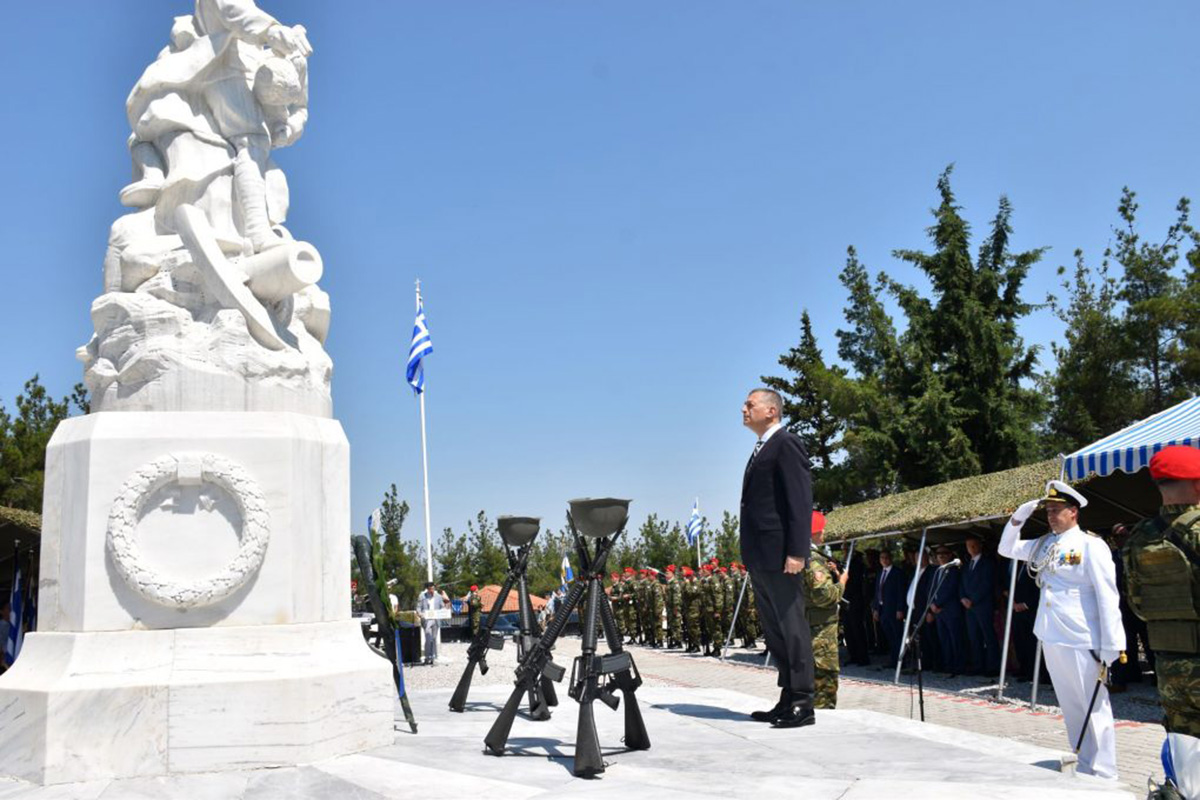 Ο ΥΕΘΑ  στις εορταστικές εκδηλώσεις για την 110η επέτειο της Ιστορικής Μάχης του Κιλκίς – Λαχανά