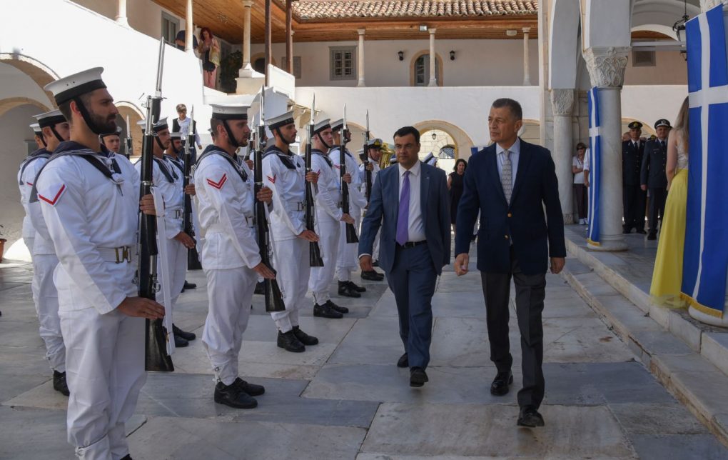 Εκπρόσωπος της Κυβέρνησης ο ΥΕΘΑ Αλκιβιάδης Στεφανής στις εκδηλώσεις για τα «Μιαούλεια 2023» στην Ύδρα