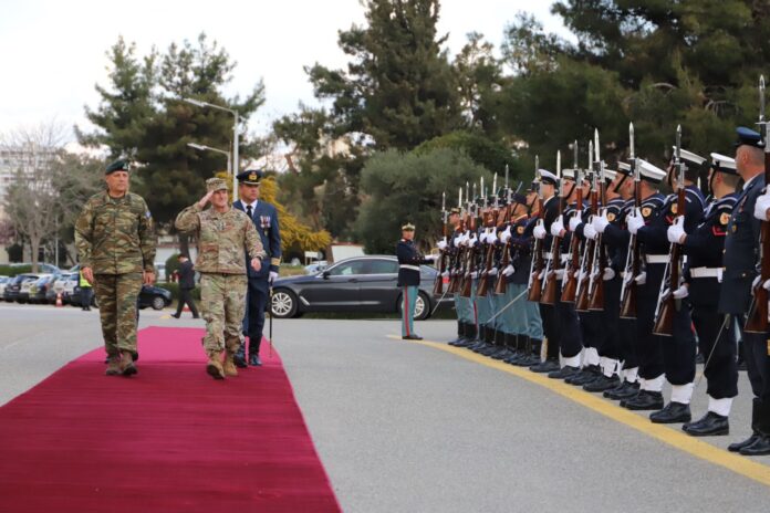 Επίσκεψη του Ανώτατου Διοικητή των Συμμαχικών Δυνάμεων της Ευρώπης, General Christopher G. Cavoli