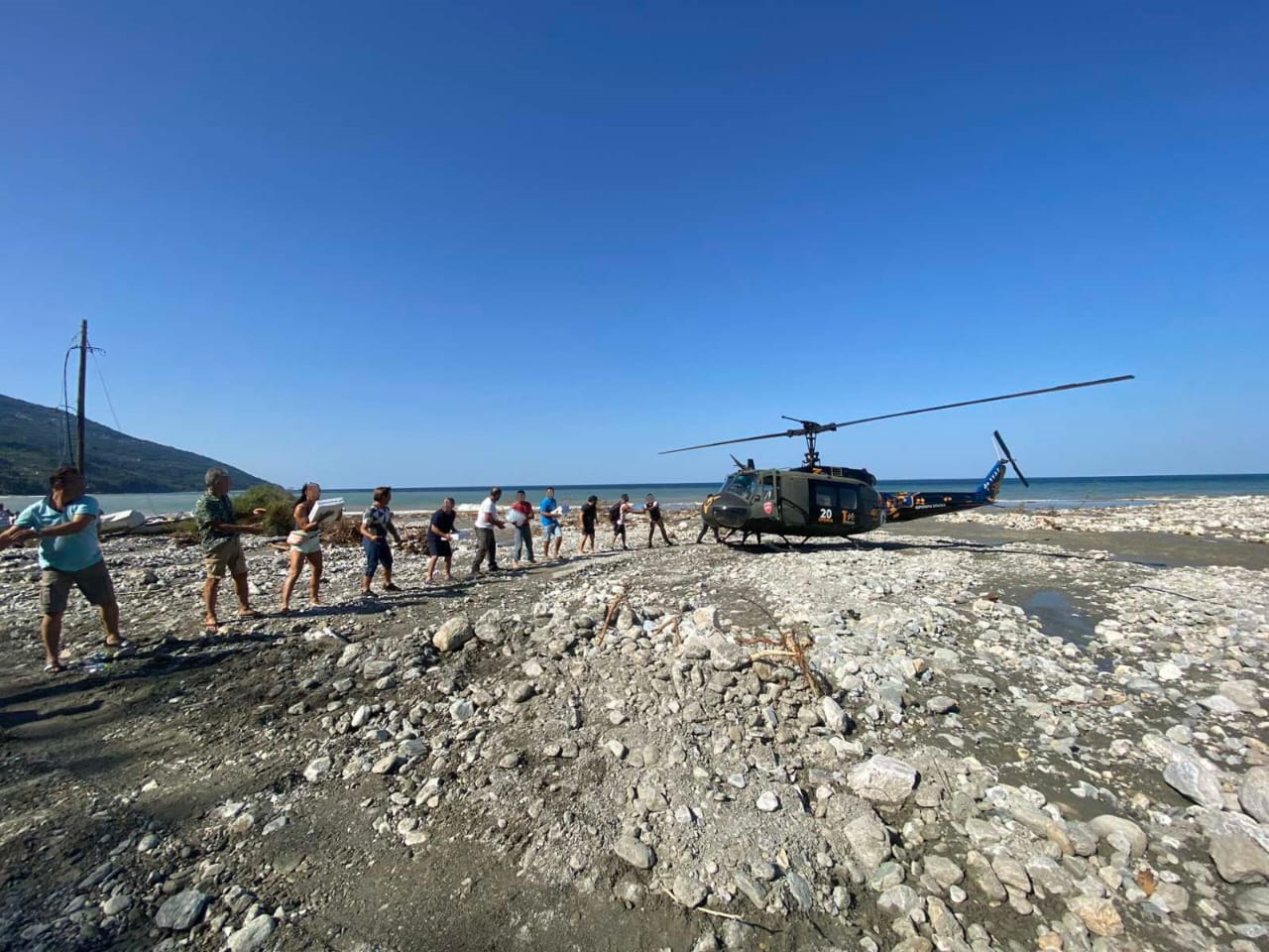 Συνδρομή Ενόπλων Δυνάμεων στην Αντιμετώπιση των Επιπτώσεων της Κακοκαιρίας στην Θεσσαλία