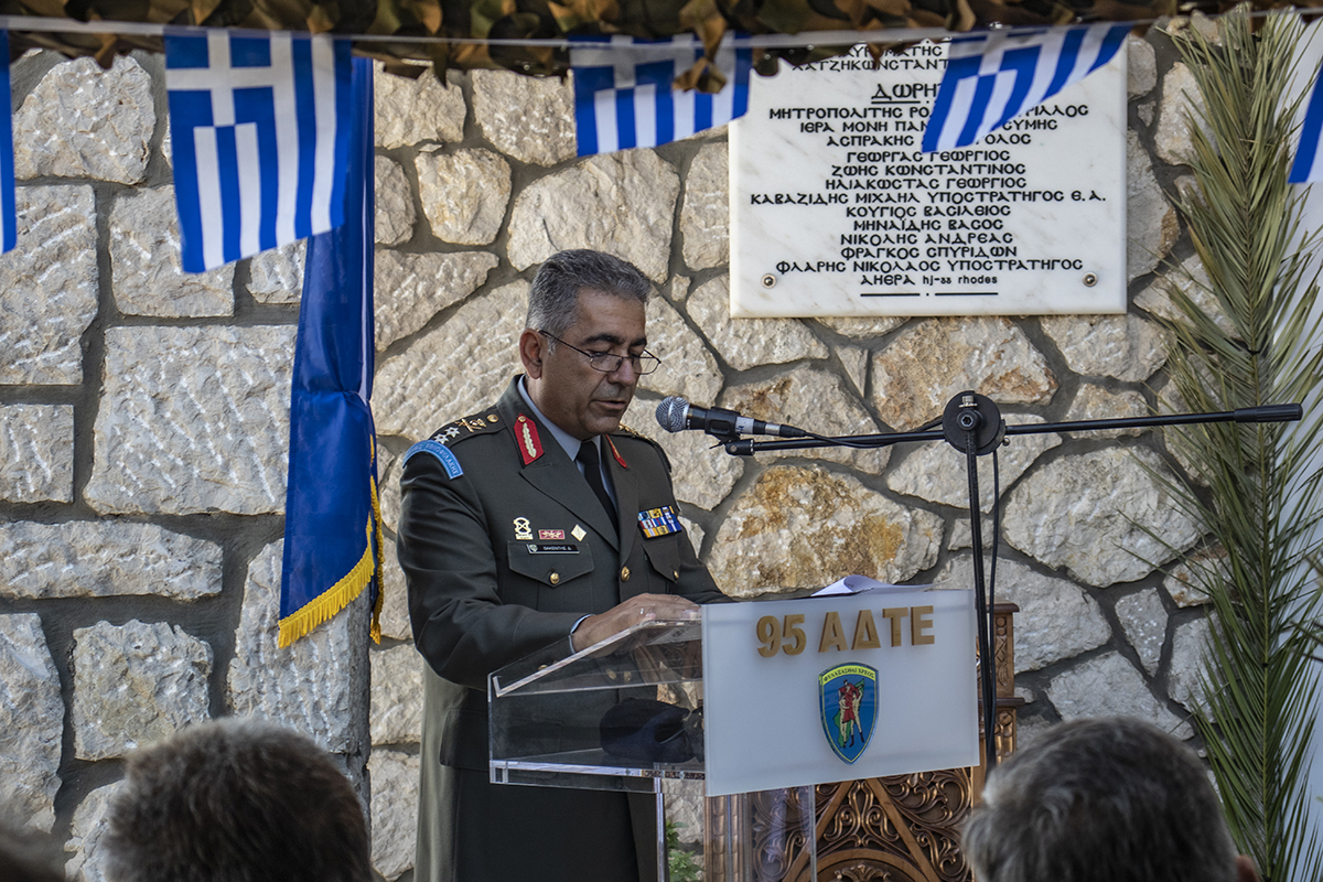 Τελετή Εγκαινίων του Ιερού Ναού της Παναγίας Νικοποιού στην 95 ΑΔΤΕ