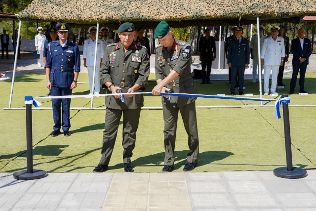 Εγκαίνια του Κόμβου Πληροφοριών Δυνάμεων Ειδικών Επιχειρήσεων της Διοίκησης Ειδικού Πολέμου του ΓΕΕΘΑ