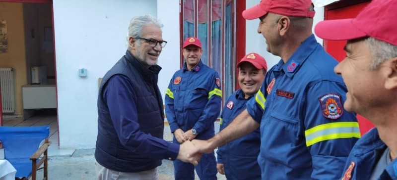 Σε Σκιάθο και Σκόπελο ο Χρήστος Στυλιανίδης – Πρότυπο πιλοτικό πρόγραμμα αντιπυρικής και αντιπλημμυρικής θωράκισης των Σποράδων