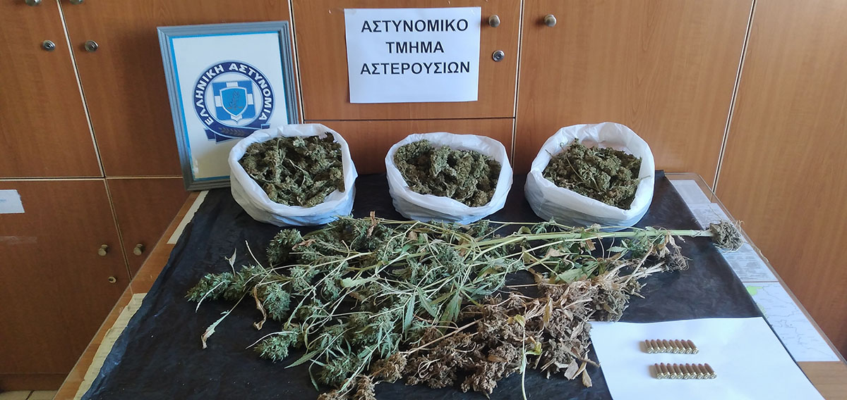 Σύλληψη για όπλα και ναρκωτικά στο Δήμο Γόρτυνας