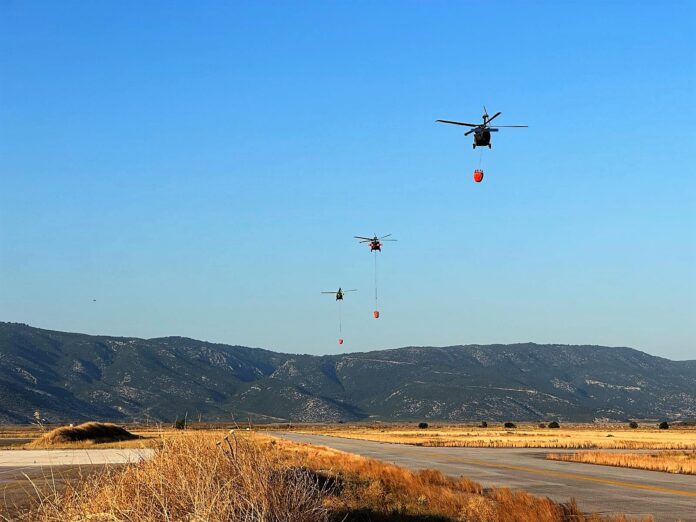 Συνδρομή των Η.Π.Α. στην Αντιμετώπιση και Κατάσβεση των Πυρκαγιών