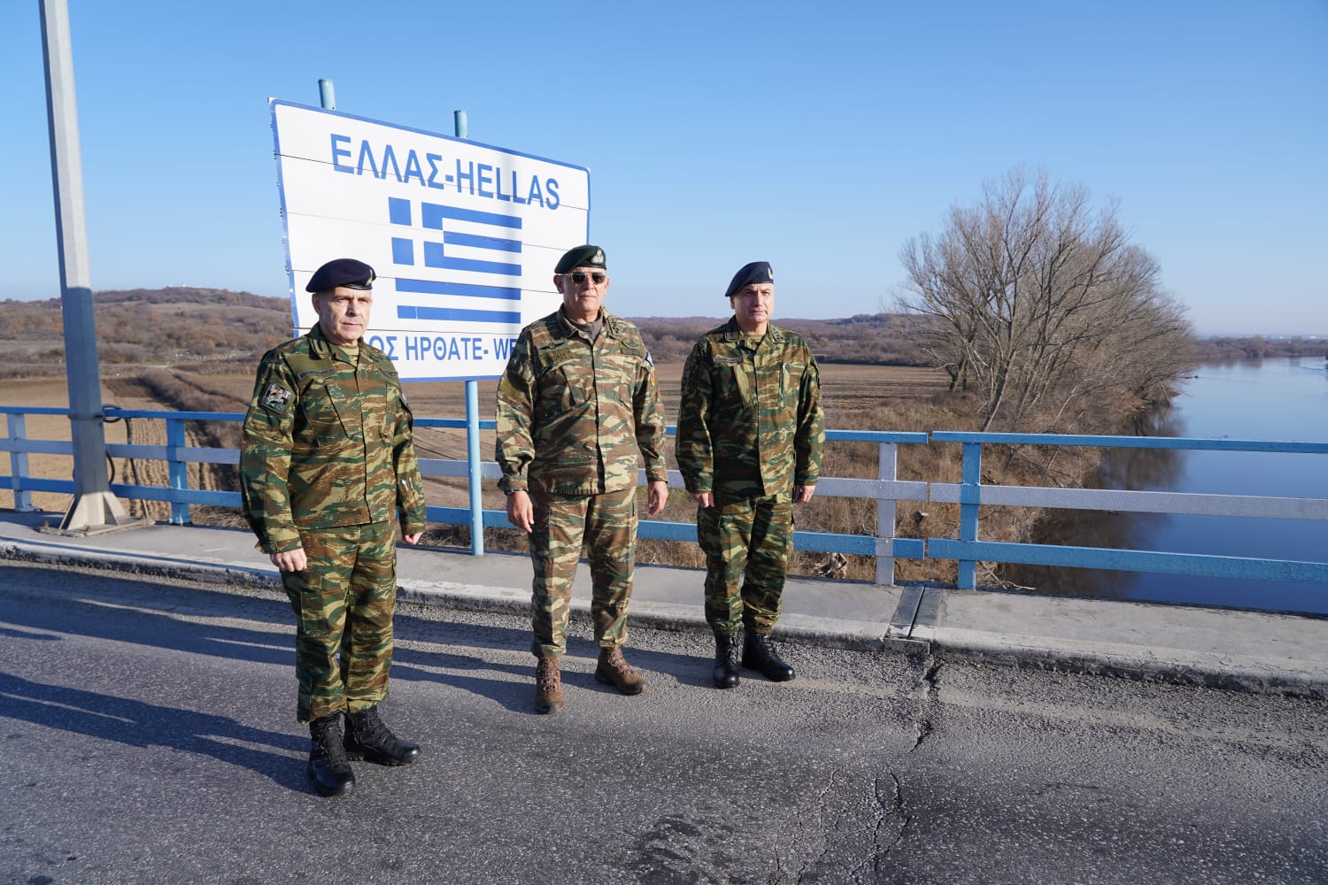 Επίσκεψη Αρχηγού ΓΕΕΘΑ σε Μονάδες των Ενόπλων Δυνάμεων στον Έβρο και στην Ροδόπη