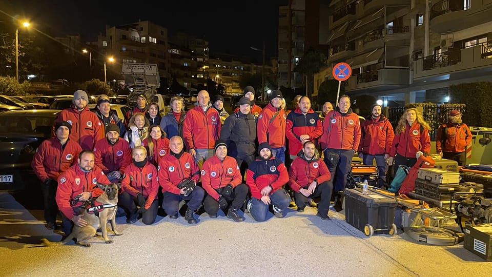 Αναχώρησε για την Τουρκία η Ελληνική Ομάδα Διάσωσης