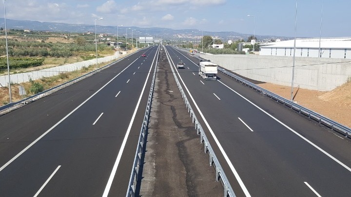 Προσωρινές κυκλοφοριακές ρυθμίσεις από τη Δευτέρα (29/1) στην Εθνική Οδό Αθηνών-Λαμίας και στα δύο ρεύματα