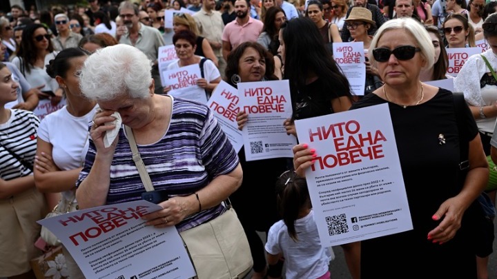 Χιλιάδες άνθρωποι διαδήλωσαν στη Βουλγαρία για την εξάλειψη της βίας κατά των γυναικών