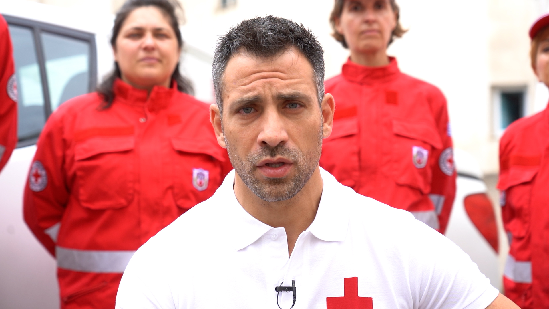 O Παραολυμπιονίκης, Πάνος Τριανταφύλλου, στο πλευρό του Ελληνικού Ερυθρού Σταυρού για την προσέλκυση νέων εθελοντών