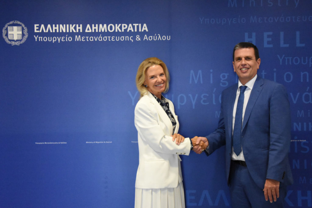 Ο κ. Δημήτρης Καιρίδης ενημερώθηκε από την Ευρωβουλευτή Ελίζα Βόζεμπεργκ για τρέχουσες εργασίες της LIBE