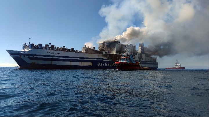 «Euroferry Olympia»: Έλληνας οδηγός ο άνδρας που βρέθηκε απανθρακωμένος