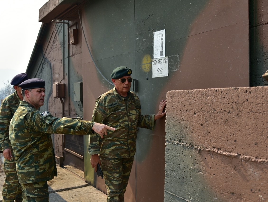 Μαζική συμμετοχή των Ενόπλων Δυνάμεων στην πρόληψη και κατάσβεση των πυρκαγιών