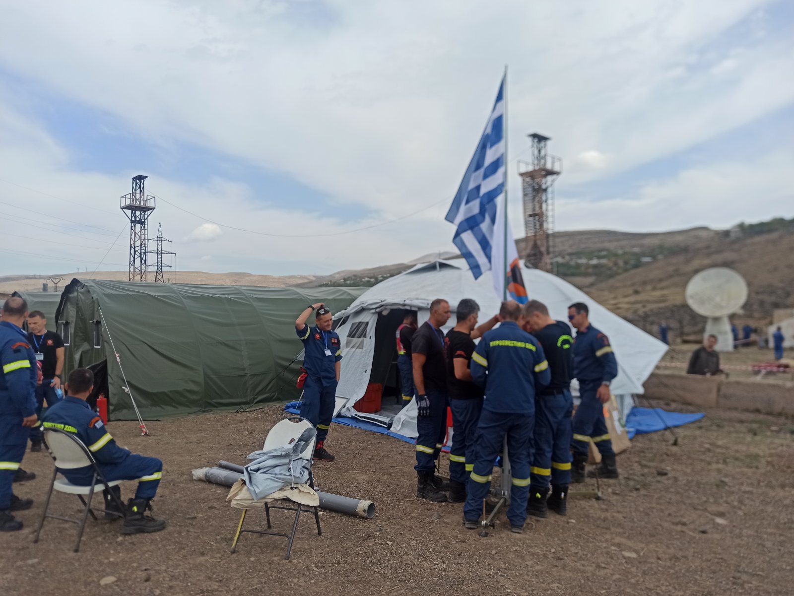 Στο Γερεβάν της Αρμενίας μεγάλη άσκηση πεδίου – Αποστολή Έρευνας και Διάσωσης από την Ελλάδα