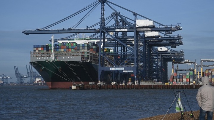 Ξεκίνησε η οκταήμερη απεργία των εργαζομένων στο Φίλιξστοου, το μεγαλύτερο εμπορευματικό λιμάνι της Βρετανίας
