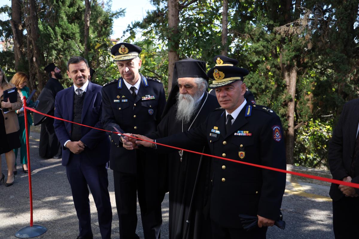 Εγκαίνια των νέων κτιριακών εγκαταστάσεων της Διοίκησης Πυροσβεστικών Υπηρεσιών Ηλείας