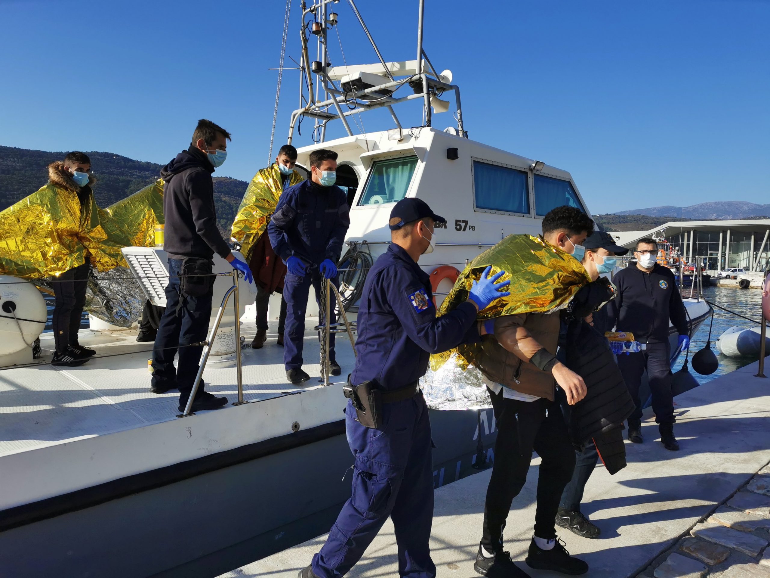 Επιχείρηση έρευνας και διάσωσης αλλοδαπών στη θαλάσσια περιοχή βόρεια ν. Σάμου