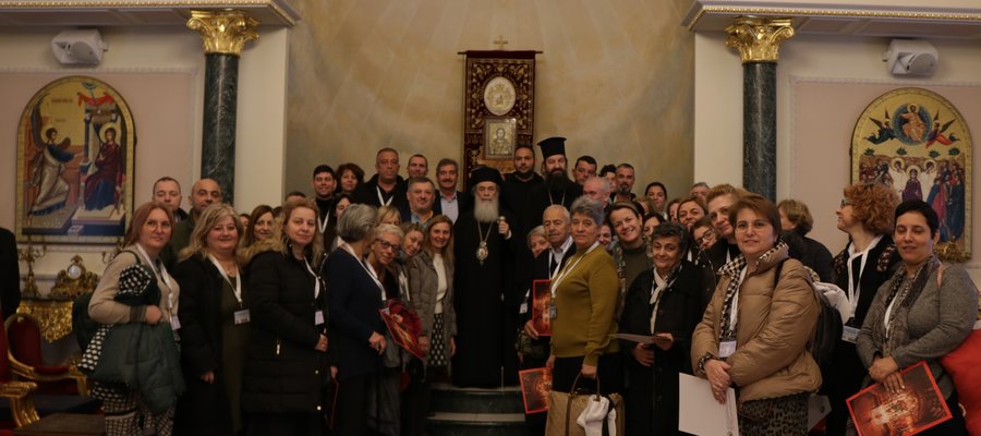 Επίσκεψη του Γραφείου Θρησκευτικού Λ.Σ.-ΕΛ.ΑΚΤ. στους Αγίους Τόπους