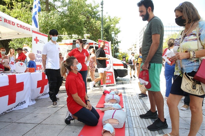 O E.E.Σ διοργανώνει μεγάλη δράση στην Πλατεία Συντάγματος για την Παγκόσμια Ημέρα Πρώτων Βοηθειών