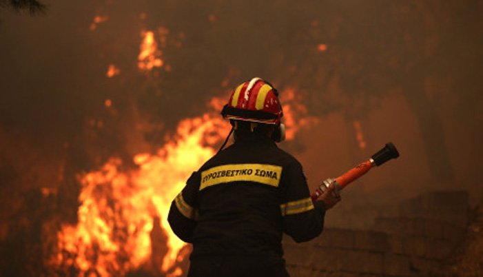 Νεότερα για την πυρκαγιά στο νότιο Ρέθυμνο