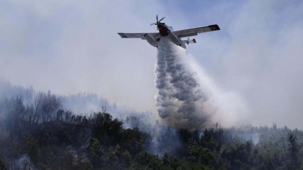 Ρέθυμνο: Καλύτερη η εικόνα με την πυρκαγιά στον δήμο Αγίου Βασιλείου