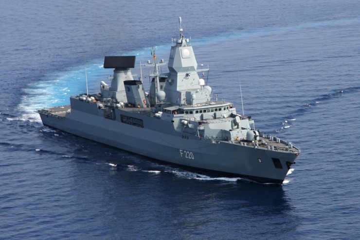 Δύο πολεμικά πλοία θα αναπτύξει το 2024 η Γερμανία στην περιοχή του Ινδικού-Ειρηνικού