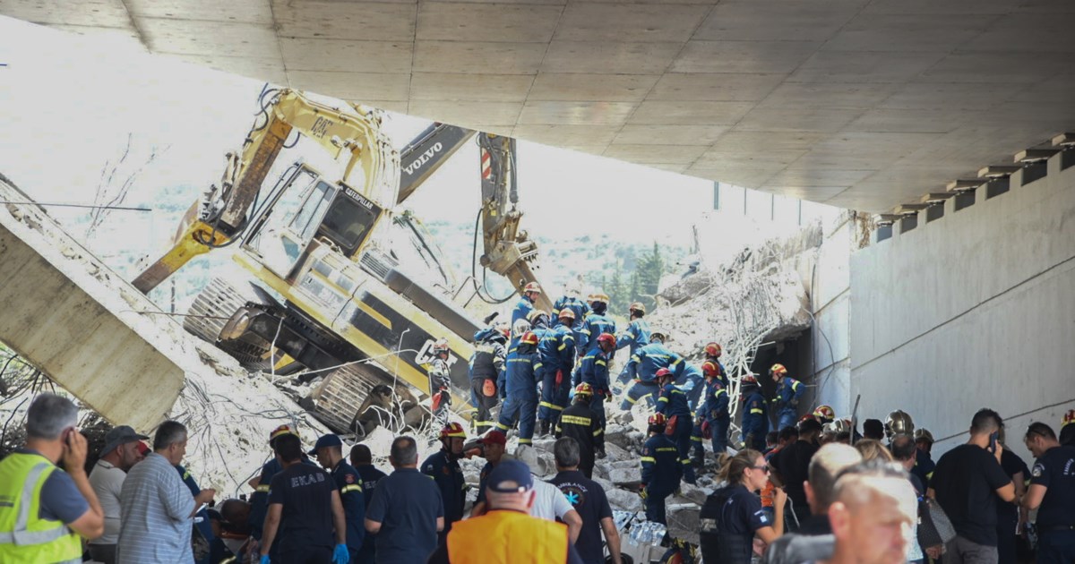 Πάτρα: Τρεις συλλήψεις για την κατάρρευση τμήματος γέφυρας της μεγάλης περιμετρικής