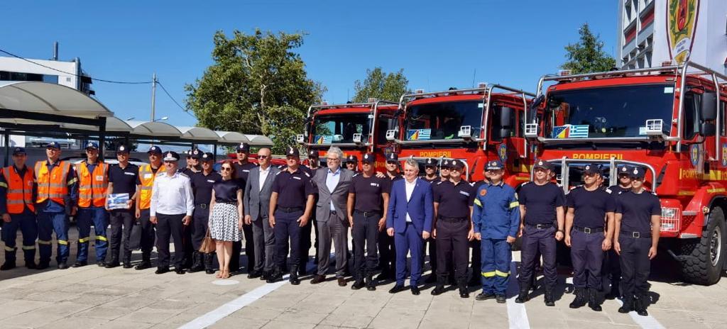 Αναχώρηση Ρουμάνων Πυροσβεστών – Χρήστος Στυλιανίδης: Η παρουσία σας εδώ και η συνδρομή σας χειροπιαστό παράδειγμα Ευρωπαϊκής Αλληλεγγύης