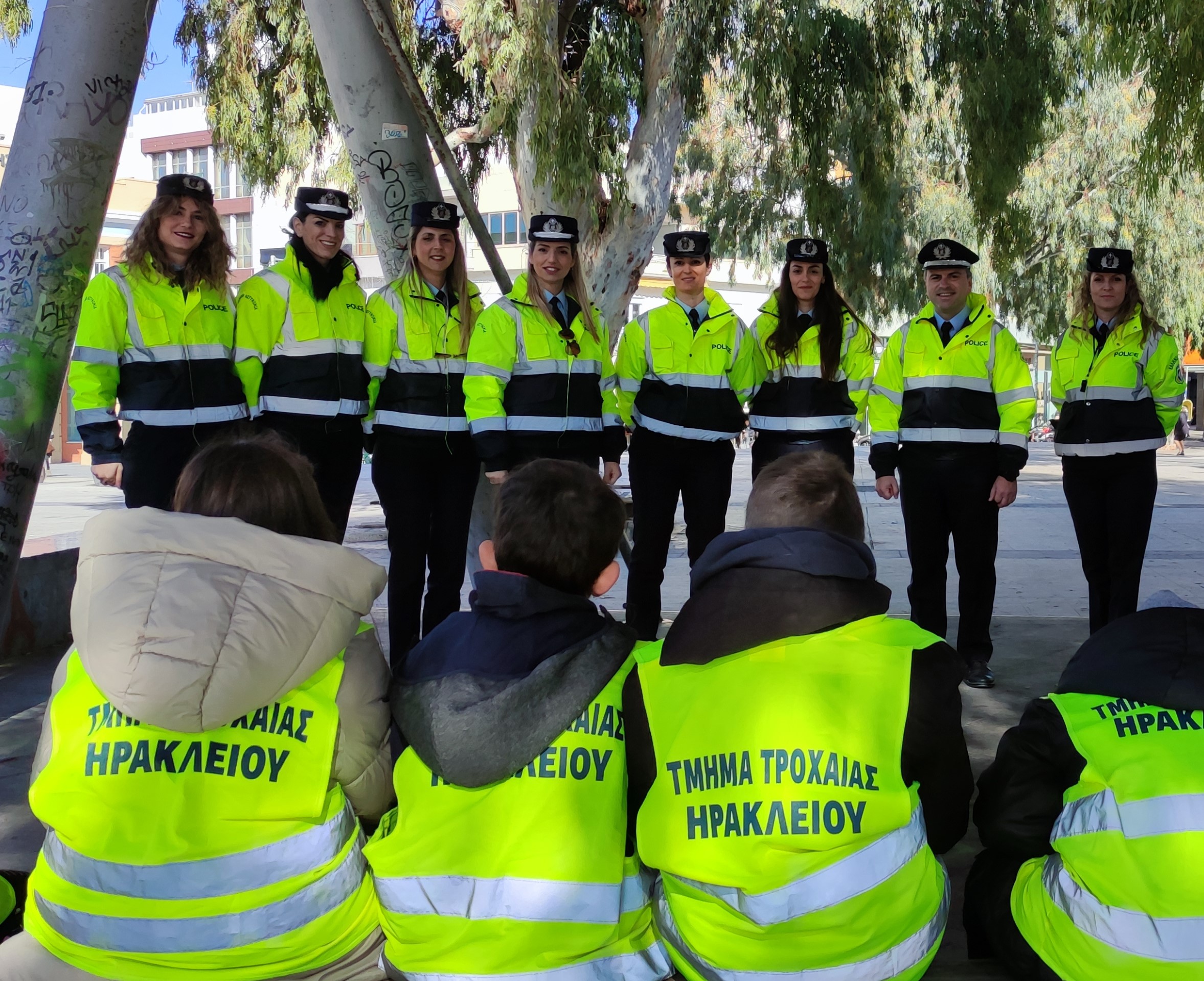 “Μαθητές και τροχονόμοι για την προσβασιμότητα στην πόλη του Ηρακλείου”