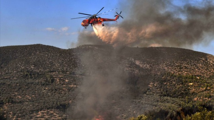 Η μισή Ελλάδα στο “κόκκινο” για κίνδυνο πυρκαγιών σήμερα Τρίτη