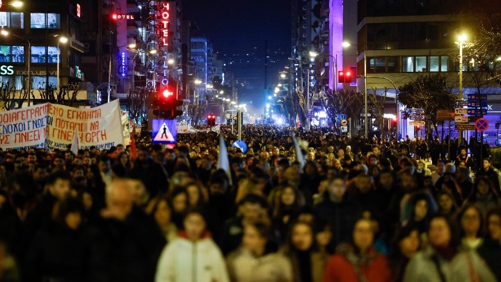 Θεσσαλονίκη: Κινητοποιήσεις για το δυστύχημα στα Τέμπη