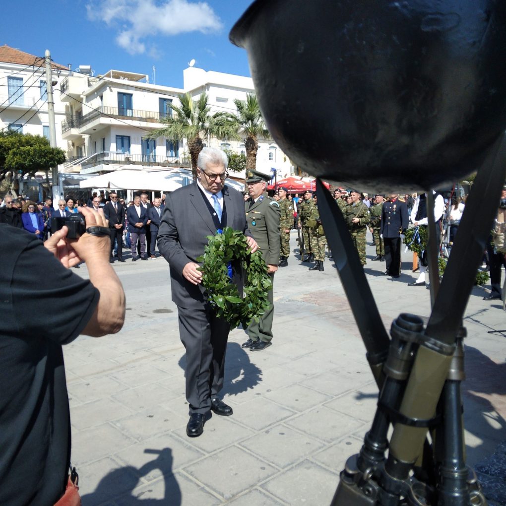 Παρουσία ΓΓ ΥΠΕΘΑ στις Εκδηλώσεις για την 76η Επέτειο Ενσωμάτωσης των Δωδεκανήσων