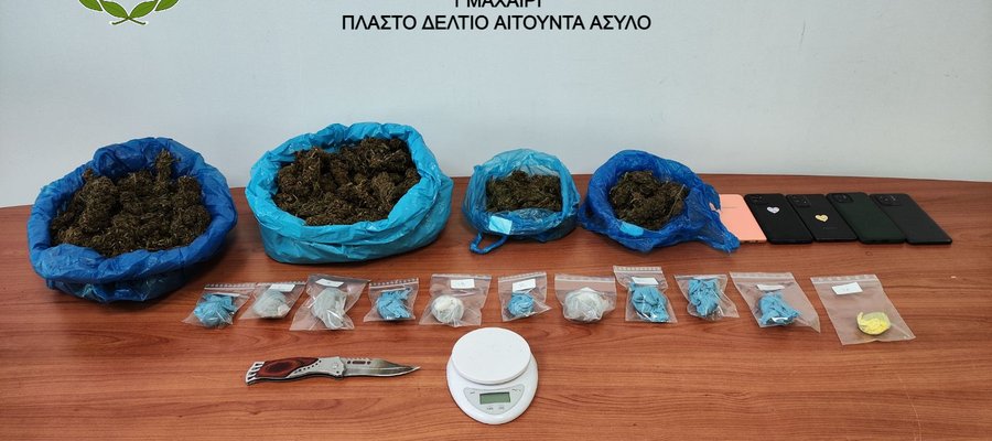 Η Π.Ο.ΔΙ.Ν. και το Γραφείο Ασφάλειας του Κ.Λ.Η συνέλαβαν 5 αλλοδαπούς για ναρκωτικά