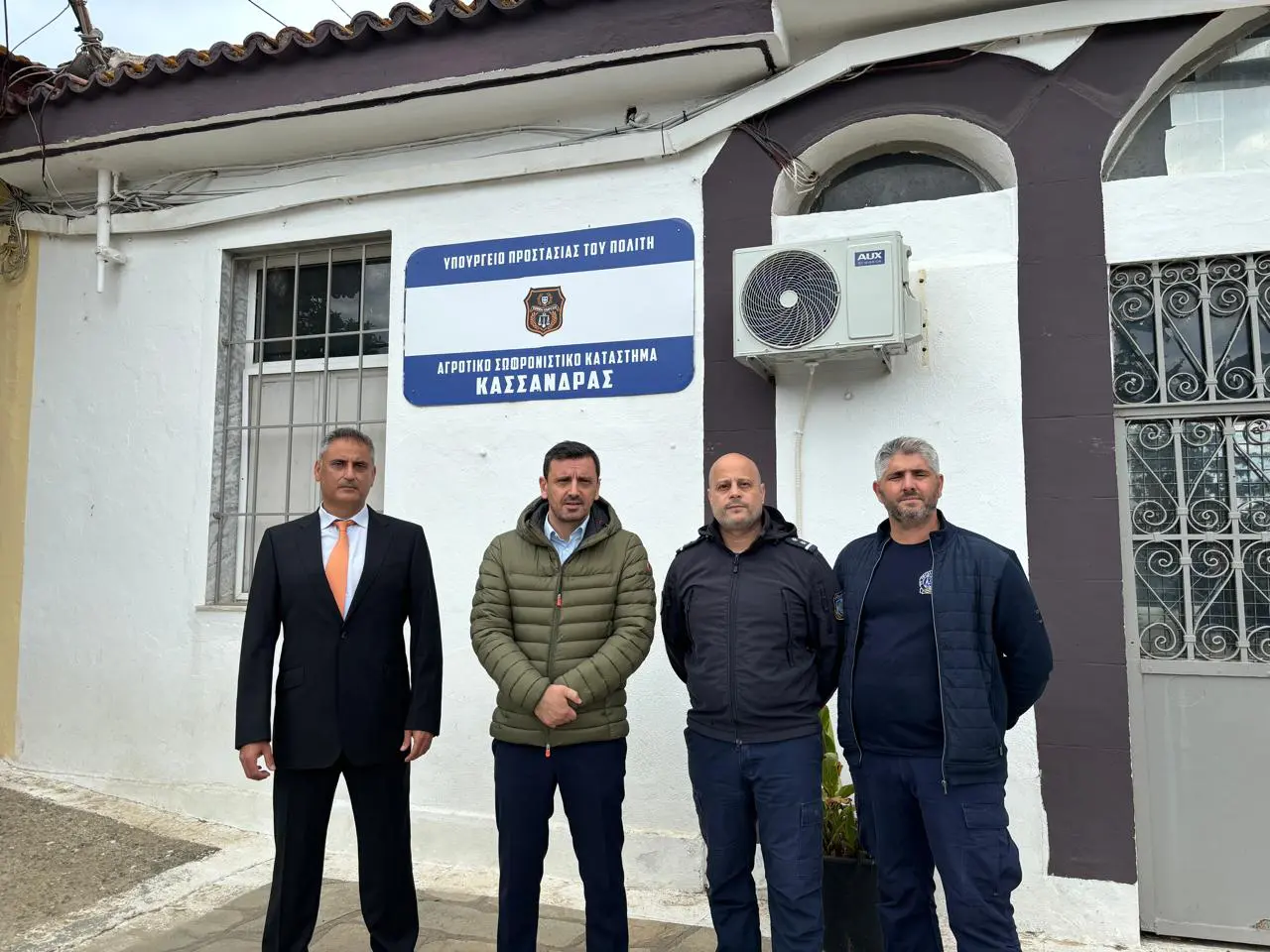 Διήμερη επίσκεψη του Υφυπουργού Προστασίας του Πολίτη, σε Θεσσαλονίκη και Χαλκιδική