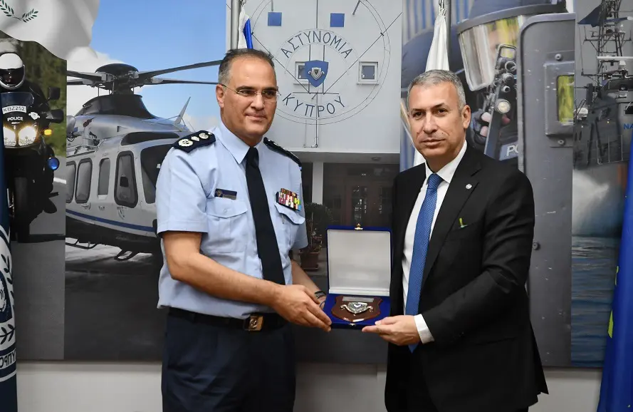 Επίσκεψη του Αρχηγού της Ελληνικής Αστυνομίας, Αντιστράτηγου Δημήτριου Μάλλιου, στην Κύπρο