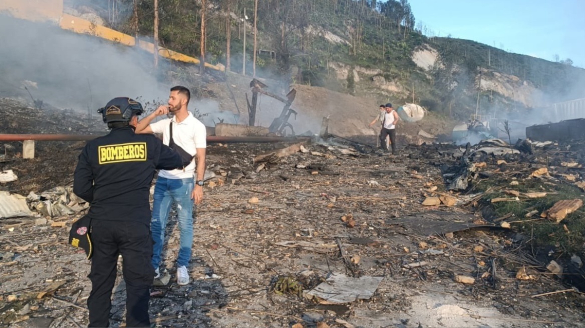 Κολομβία: Έκρηξη σε εργοστάσιο κατασκευής πυρίτιδας, τουλάχιστον 29 τραυματίες