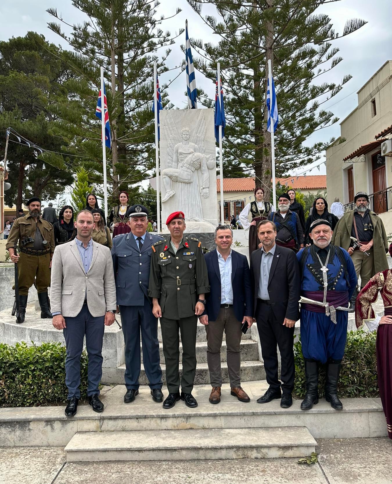 Τα Σωματεία των Αστυνομικών τίμησαν τη Μάχη της Κρήτης στη Σχολή Αστυφυλάκων Ρεθύμνου