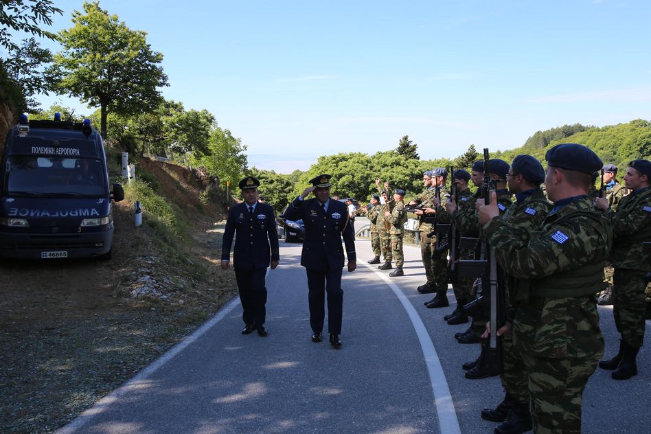 Επιμνημόσυνη Δέηση στο Μνημείο Πεσόντων Αεροπόρων στην Ανατολή Αγιάς