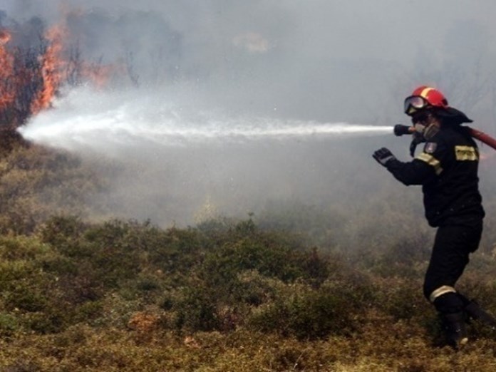 Καλαμάτα: Σε εξέλιξη πυρκαγιά στην περιοχή Πλάτη της Μεσσηνίας