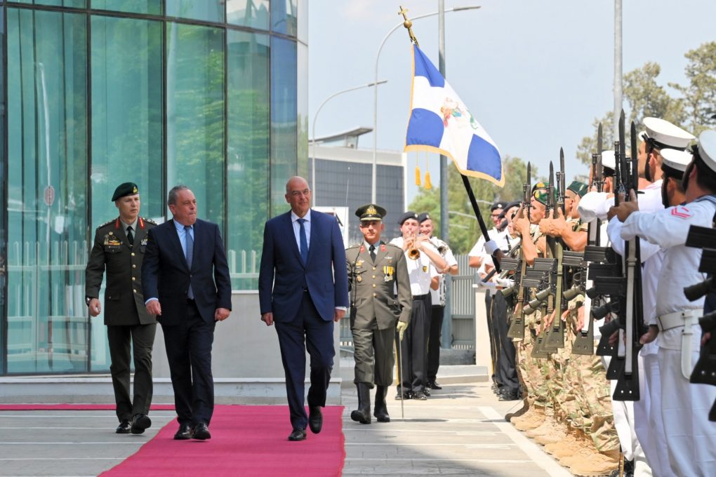 Ολοκλήρωση επίσκεψης ΥΕΘΑ Νίκου Δένδια στην Κύπρο