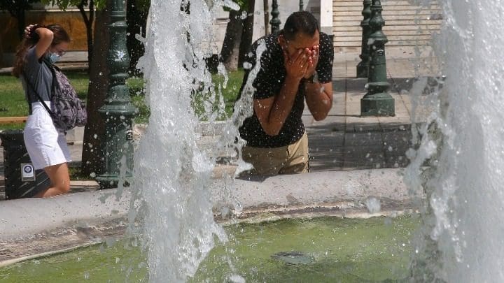 Έκτακτο δελτίο της ΕΜΥ – Καύσωνας διαρκείας