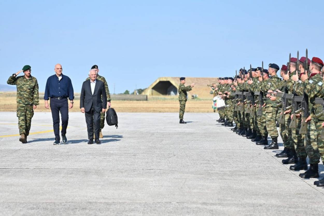 Συνάντηση ΥΕΘΑ Ν. Δένδια με τον Ύπατο Εκπρόσωπο της ΕΕ J. Borrell στην Αθήνα