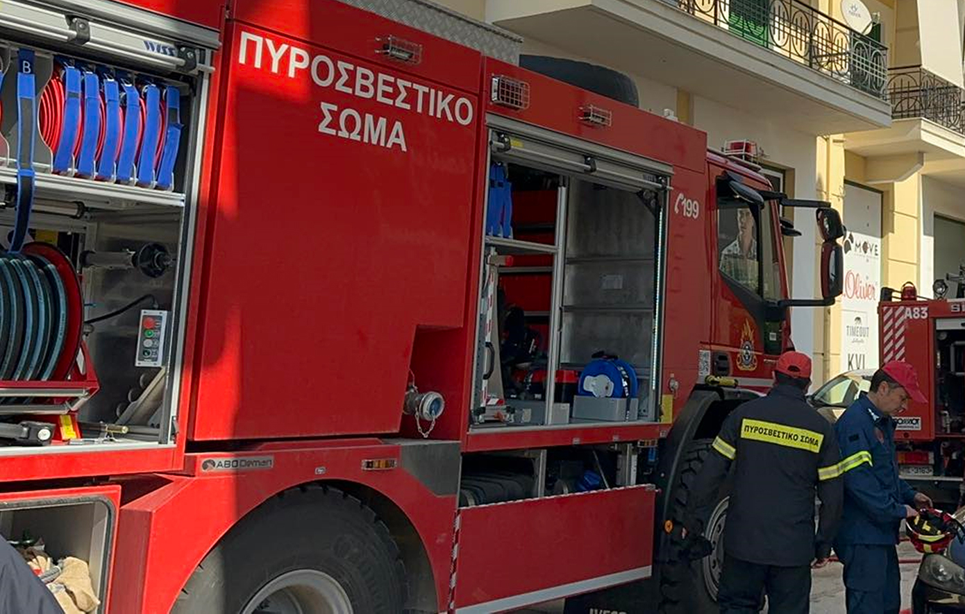 Ηλικιωμένη νεκρή από φωτιά που ξέσπασε σε διαμέρισμα 5ου ορόφου